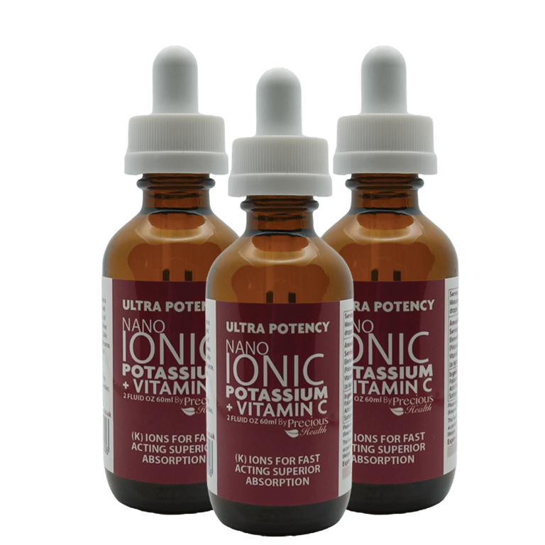 Ultra Potent Nano Ionic Liquid Potassium 3 x 60ml
