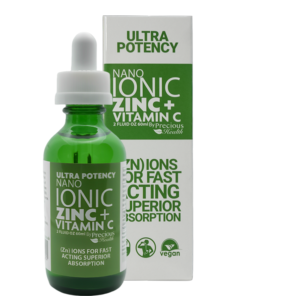 Ultra Potent Nano Ionic Liquid Zinc + Vitamin C, 60ml